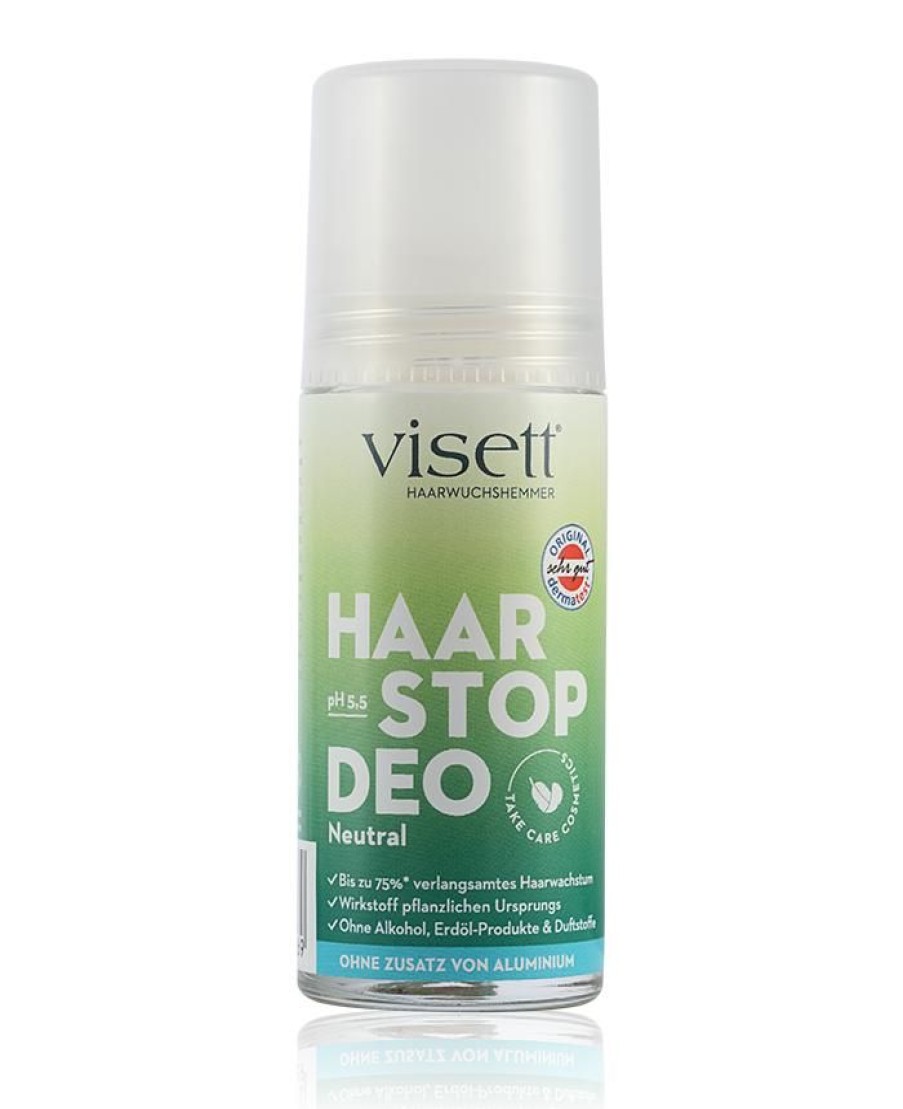 Visett Deodorant | Visett Haar-Stop Deo Roll-On Neutral 50 Ml