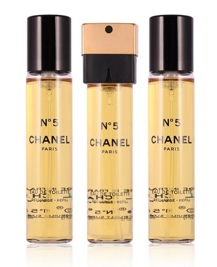 Chanel Parfum | Chanel No. 5 Eau De Toilette Nachfullung Taschenspray 3 X 20 Ml