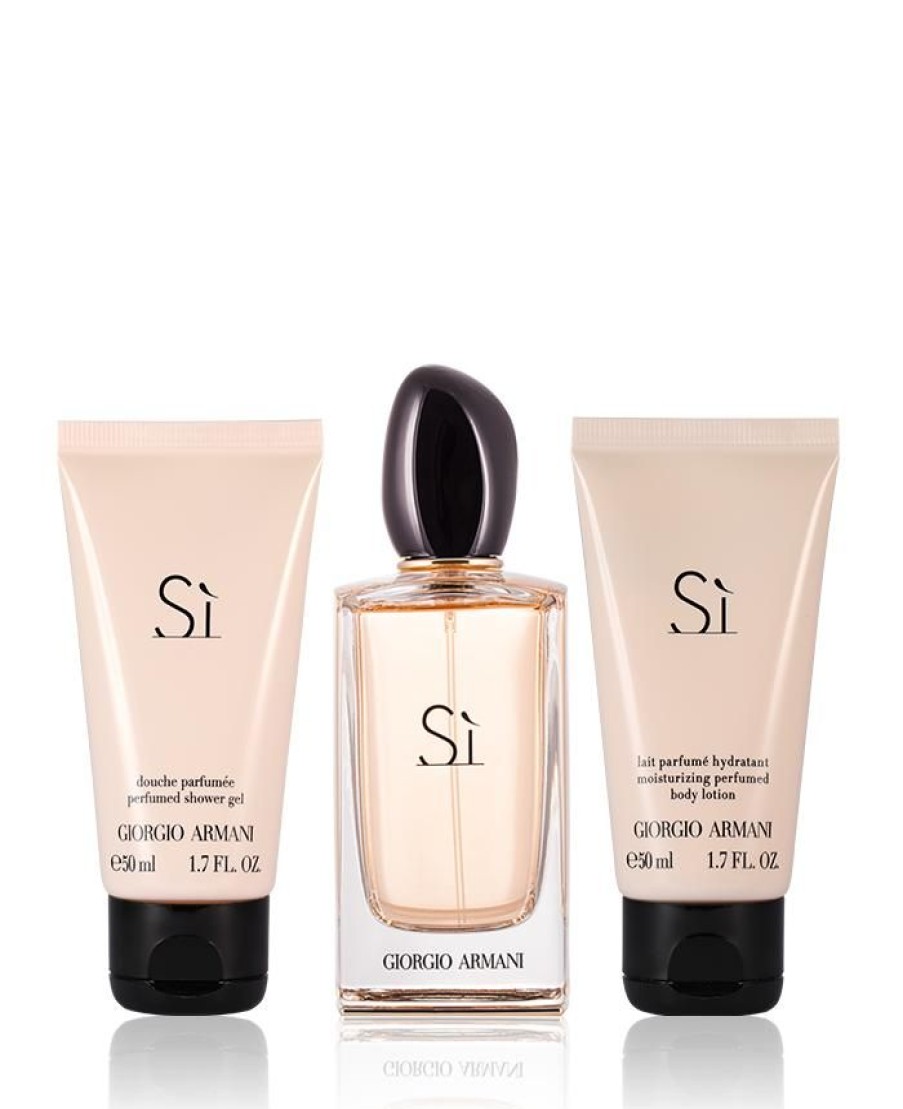 Giorgio Armani Parfum | Giorgio Armani Si Eau De Parfum 50 Ml + Sg 50 Ml + Bl 50 Ml Set