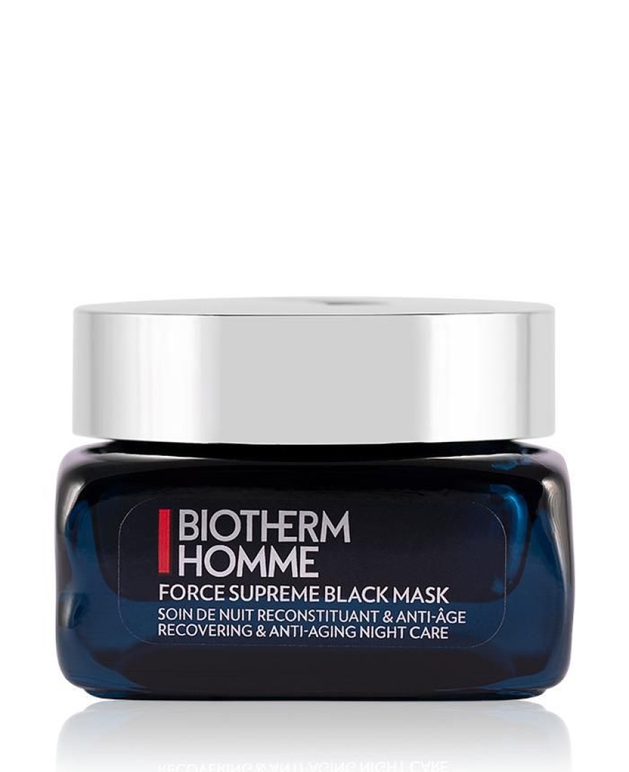 Biotherm Masken | Biotherm Homme Force Supreme Black Mask 50 Ml