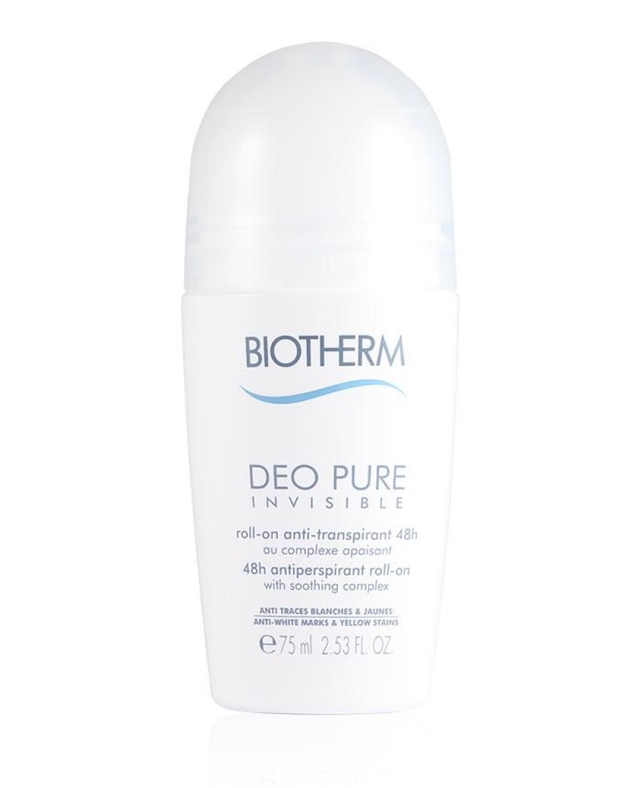 Biotherm Deodorant | Biotherm Deo Pure Invisible Roll-On 75 Ml