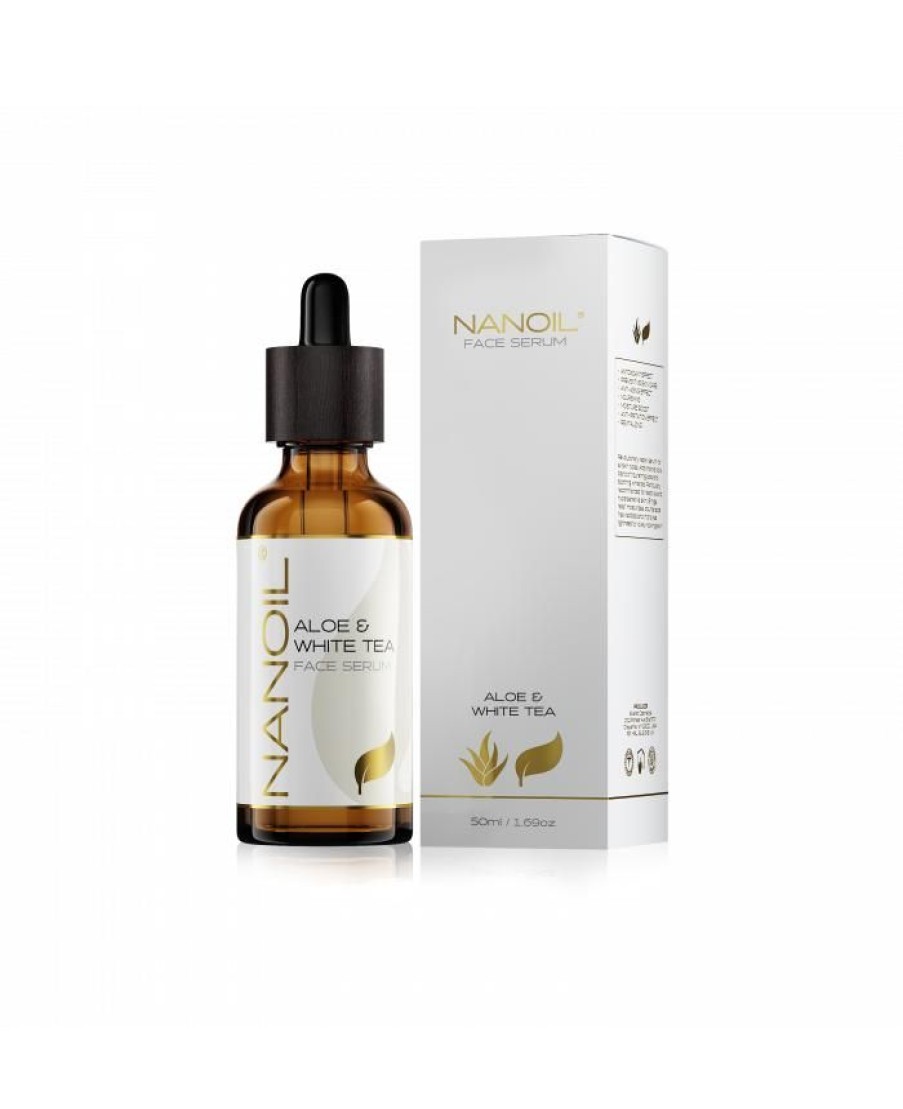 Nanoil Serum & Kur | Nanoil Aloe & White Tea Face Serum 50 Ml