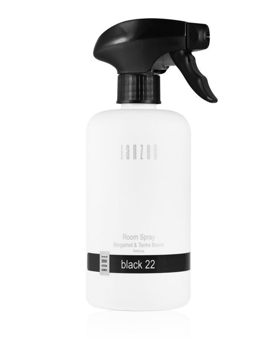 Janzen Raumduft | Janzen Room Spray Black 22 Bergamot & Tonka Beans 500 Ml