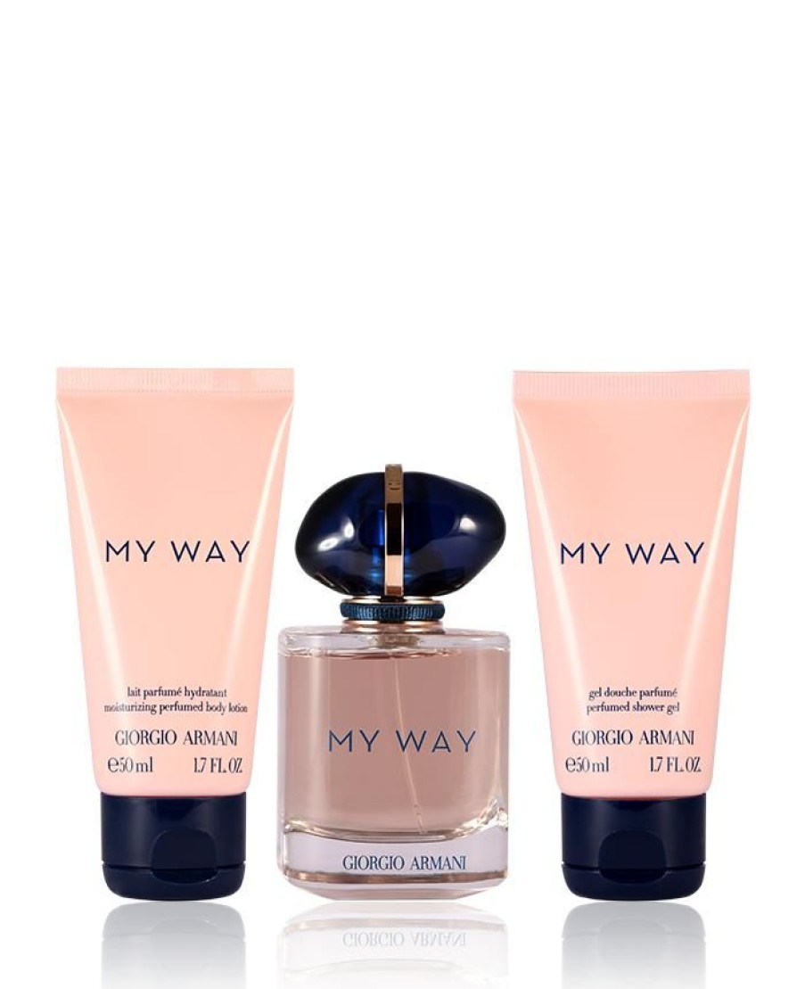 Giorgio Armani Parfum | Giorgio Armani My Way Eau De Parfum 50 Ml + Bl 50 Ml + Sg 50 Ml Set