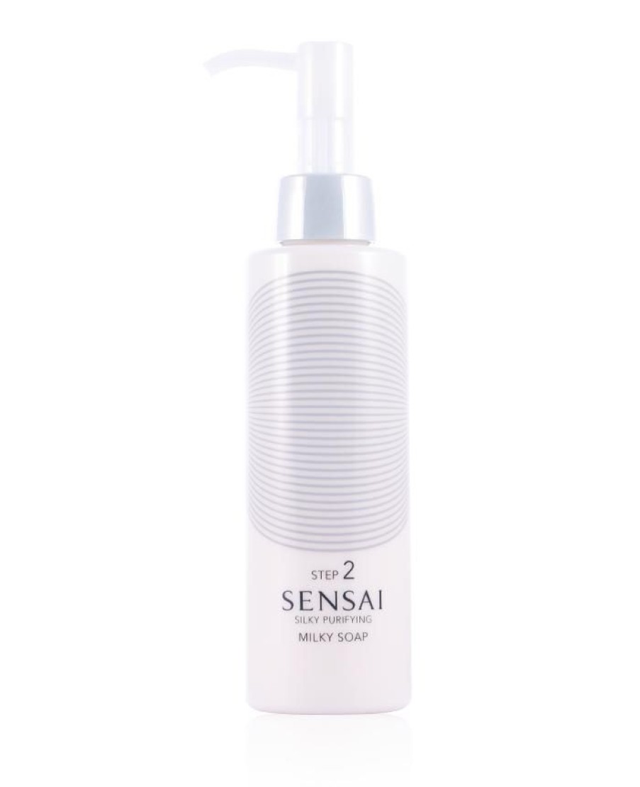 Sensai Gesichtsreinigung | Kanebo Sensai Silky Purifying Milky Soap 150 Ml Step 2