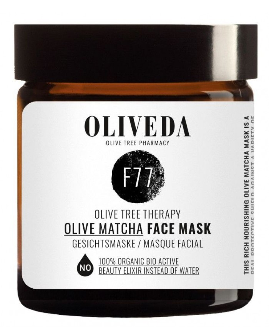 Oliveda Masken | Oliveda Mask F77 Olive Matcha Face Mask 60 Ml