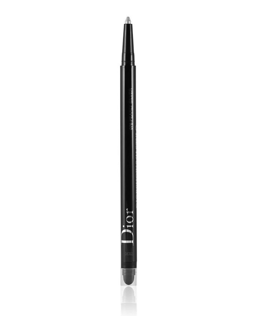 Dior Augen | Dior Diorshow Stylo Eyeliner 076 Pearly Silver 0,2 G