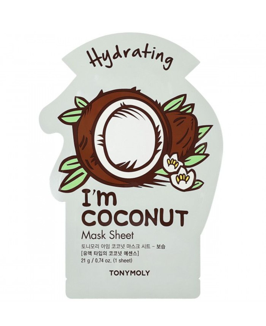 TONYMOLY Masken | Tonymoly I'M Coconut Hydrating Mask Sheet 21 G