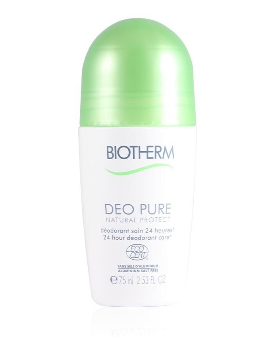 Biotherm Deodorant | Biotherm Deo Pure Natural Protect Roll-On 75 Ml