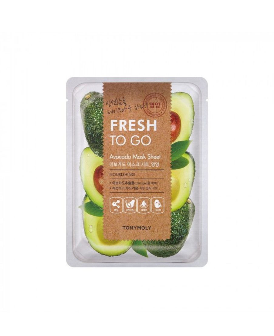 TONYMOLY Masken | Tonymoly Fresh To Go Avocado Mask Sheet 1 St